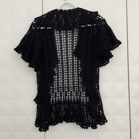 Betsey Johnson Open loose knit sweater - Picture 3 of 4